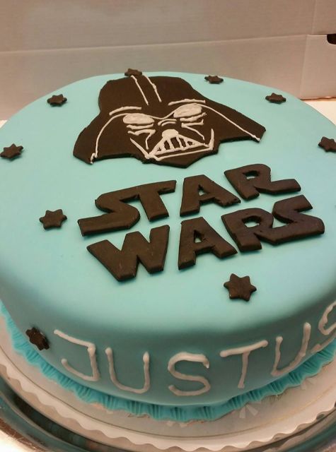 Star wars lasten kakku